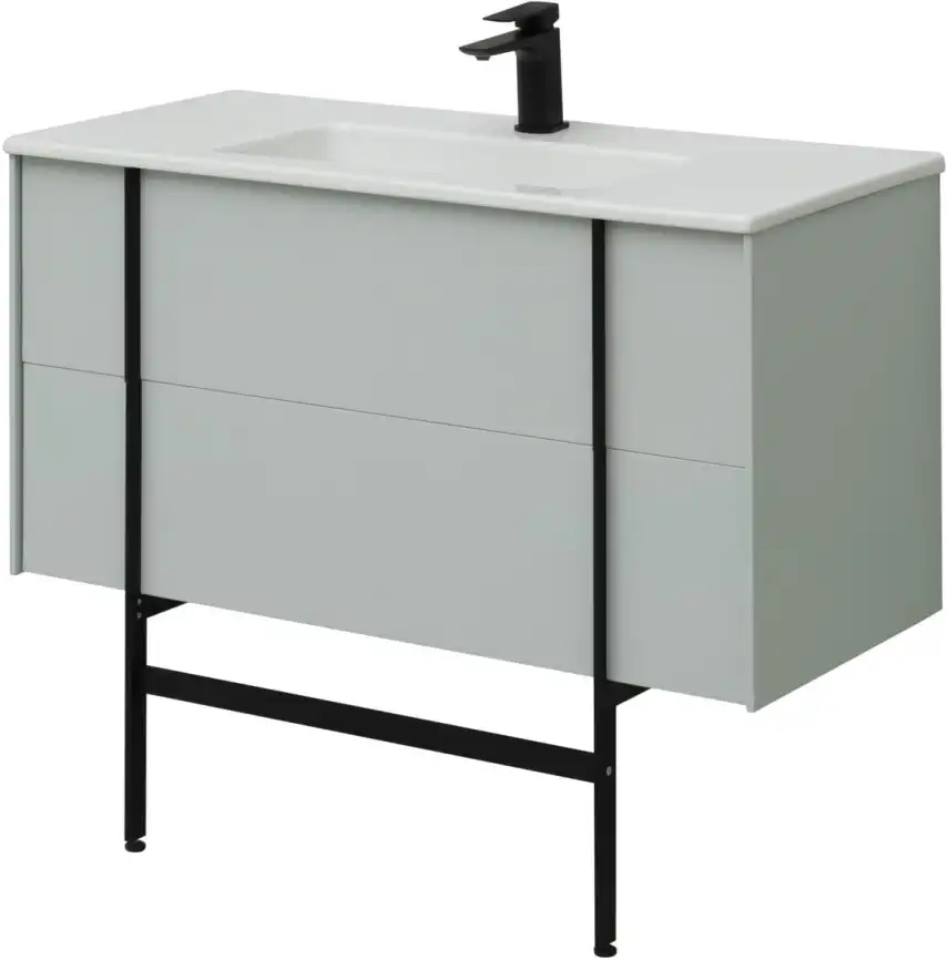 Тумба под раковину Allen Brau Reality 100 1.32007.PWM папирус матовый фото 28