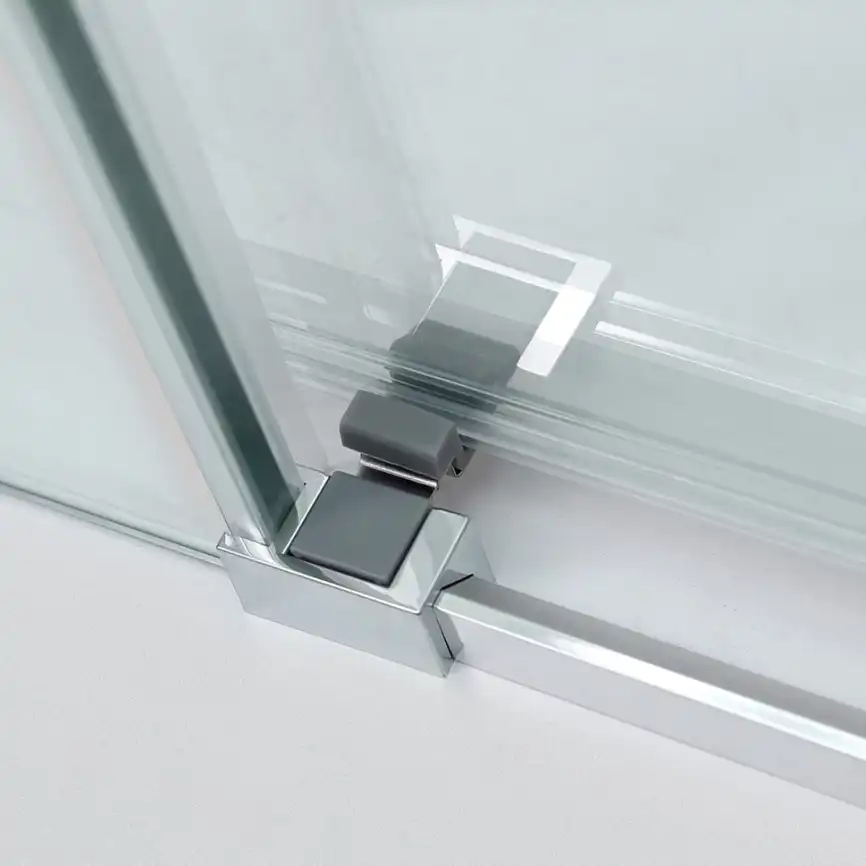 Душевой уголок CEZARES DUET SOFT-AH-1-160/100-C-Cr стекло Прозрачное, профиль Хром фото 6