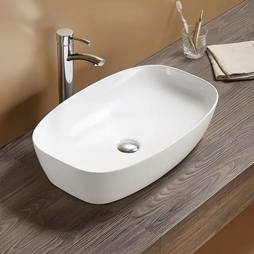 Раковина AVS Шарлиз 60x38 белая матовая фото 2