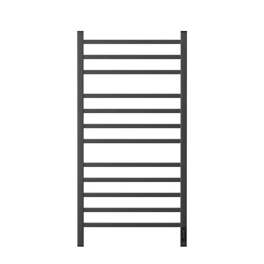 Полотенцесушитель электрический 50х100 Point Вега П12 PN71850GB, правый, Графит матовый фото 2