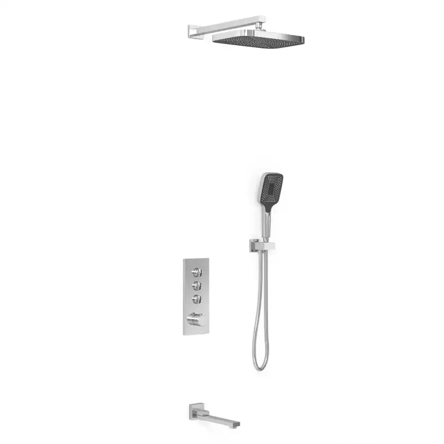 Душевая система  Vincea  VSFW-433T1CH VSFW-433T1CH  с термостатом, встраиваемая, хром фото 2