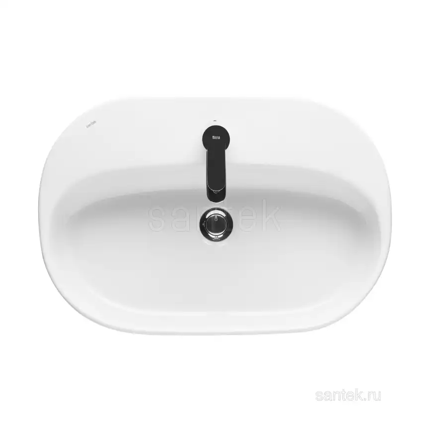 Раковина Santek Одри Round 620x420 отверстие под смеситель 1WH501710 фото 3
