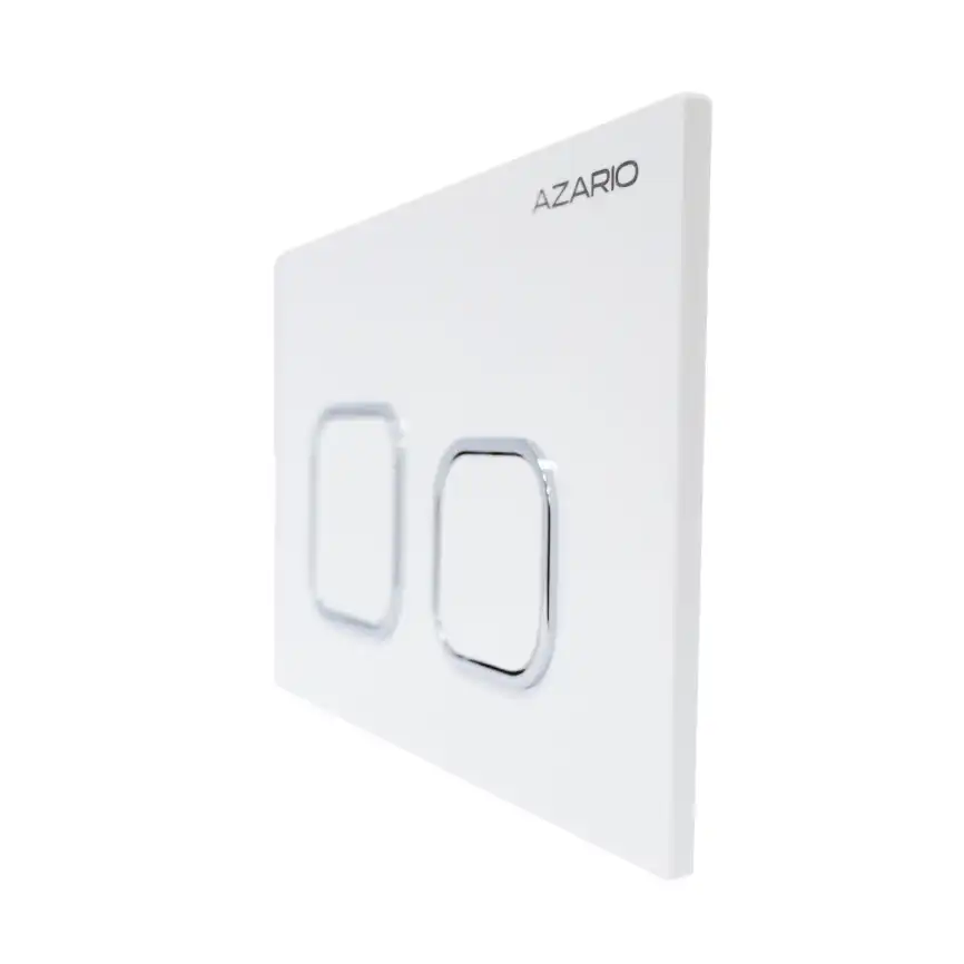Кнопка смыва AZARIO NEW-TS AZ-ABS-002-W, Белая фото 2