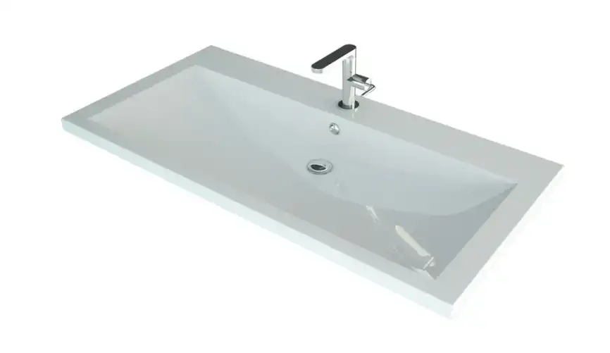 Раковина Grossman Alice 90, белая фото 1