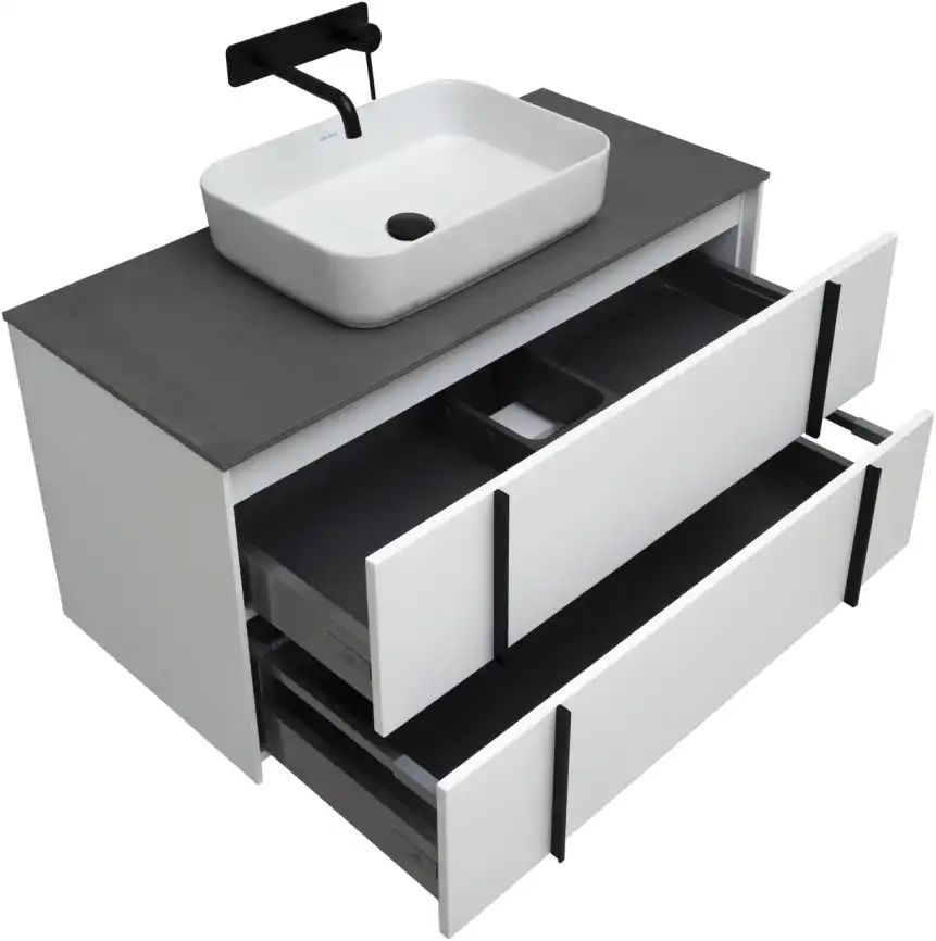 Тумба под раковину Allen Brau Reality 100 1.32007.WM белый матовый фото 19