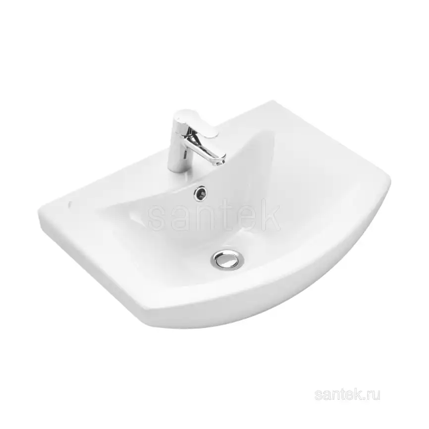 Раковина Santek Балтика 55 отверстие под смеситель 1WH501702 фото 1