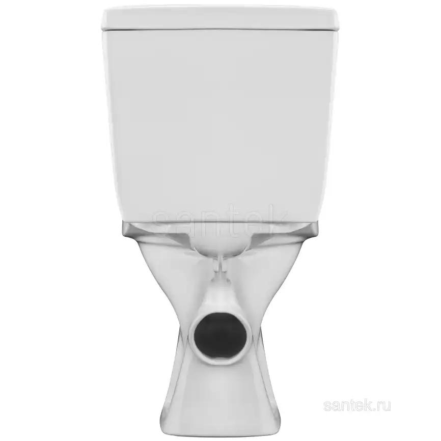 Унитаз-компакт Santek Анимо с горизонтальным выпуском, стандарт- 2 реж., дюропласт, 1WH302132 фото 5