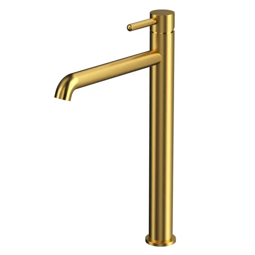 Смеситель для раковины Whitecross Y brushed gold Золото брашированное, Y1213GLB фото 1