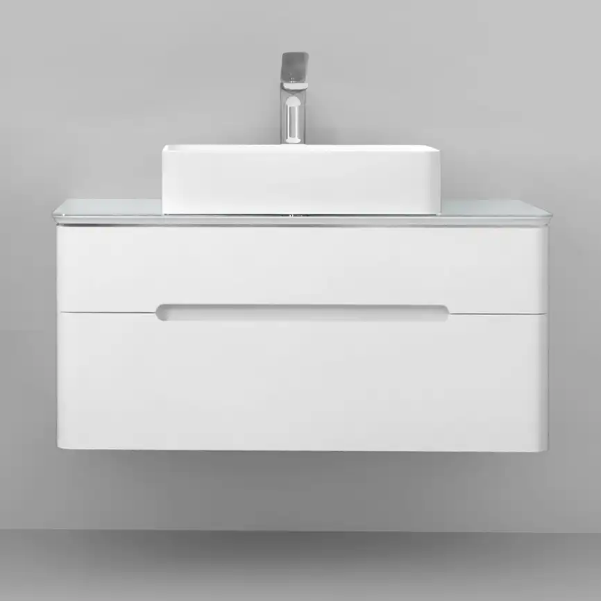 Тумба под раковину Jorno BOSKO 100 Bos.01.100/P/W Белая фото 2