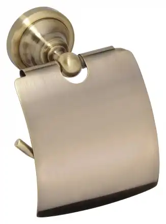 Держатель туалетной бумаги с крышкой 14 см BEMETA RETRO бронза 144112017 фото 1