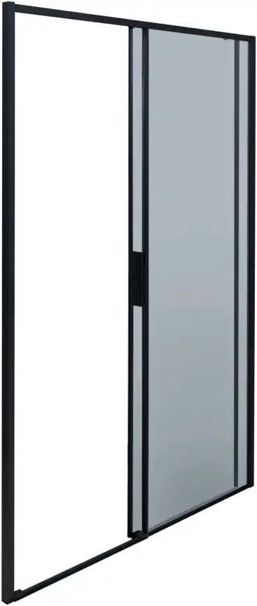 Душевая дверь Aquanet Pleasure Evo 140 см, AE65-N140-BT, профиль Черный, стекло Прозрачное фото 8