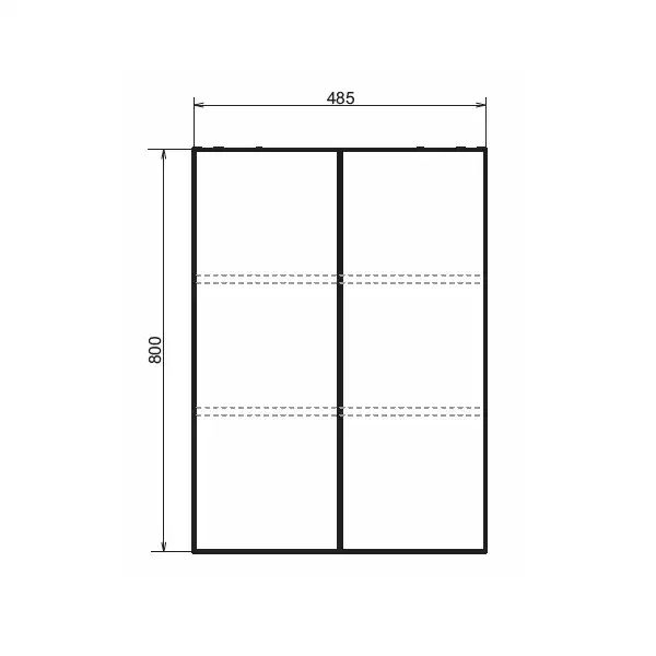 Шкаф Comforty Порто 50 Дуб темно-коричневый, 00-00009245 фото 5