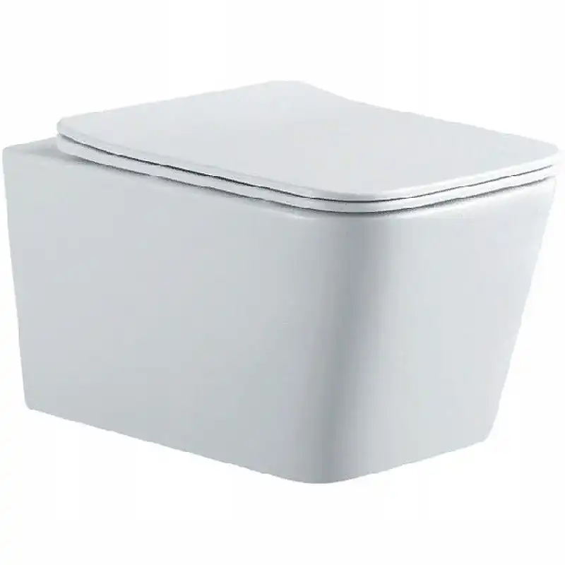 Подвесной унитаз Aquatek Либра NEW AQ0530N-00 безободковый, с сиденьем микролифт, Белый фото 1