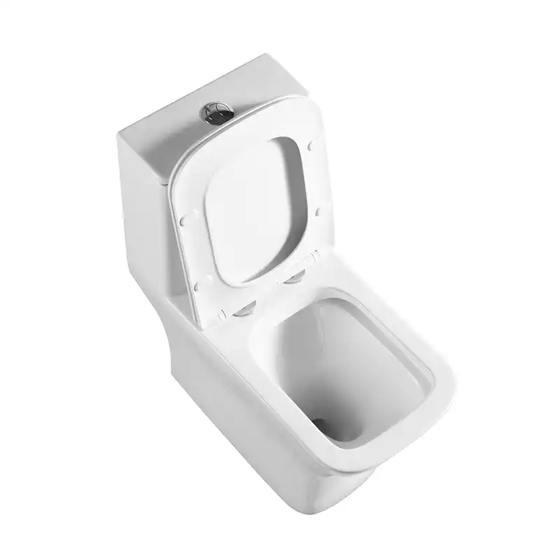 Унитаз-моноблок BelBagno NEON BB8617CPR-MN/SC, безободковый, с сиденьем микролифт, Белый фото 2