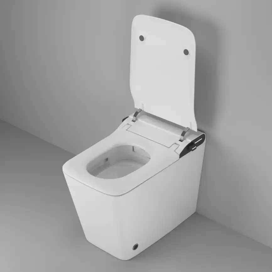 Электронный унитаз-биде Grossman Smart GR-PR-5701 приставной, с импульсным смывом, белый фото 4