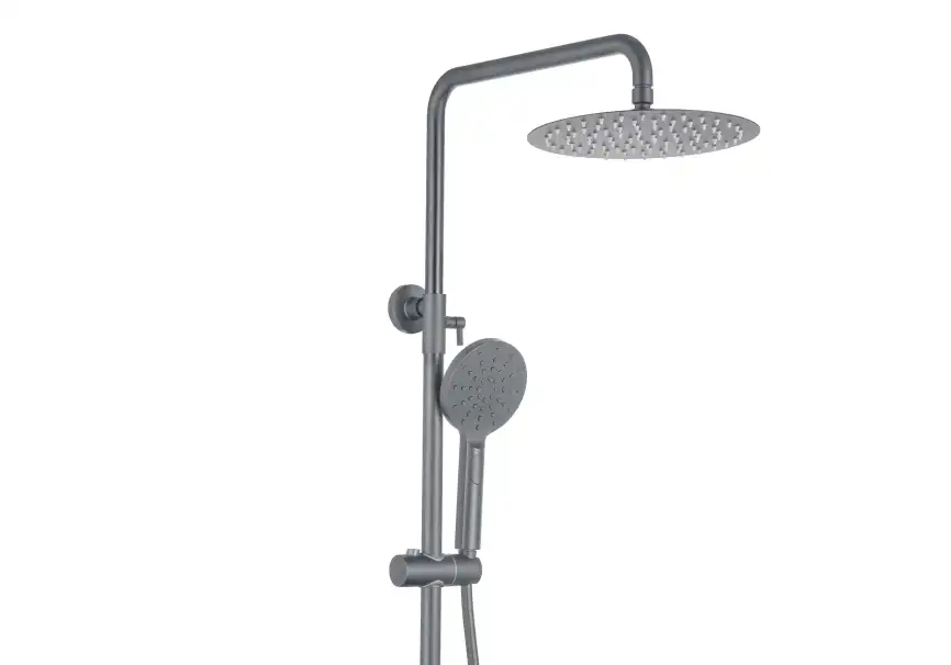 Душевая система Aquatek ВЕГА AQ2060BGM, Оружейная сталь фото 4