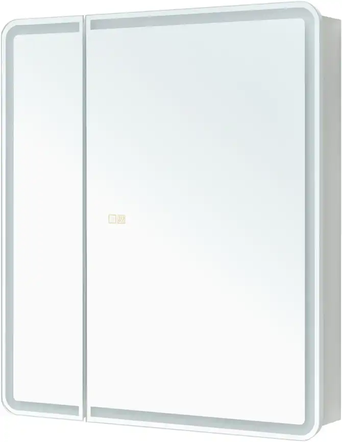 Зеркальный шкаф Aquanet Оптима 70 LED с подогревом, 353798 фото 9
