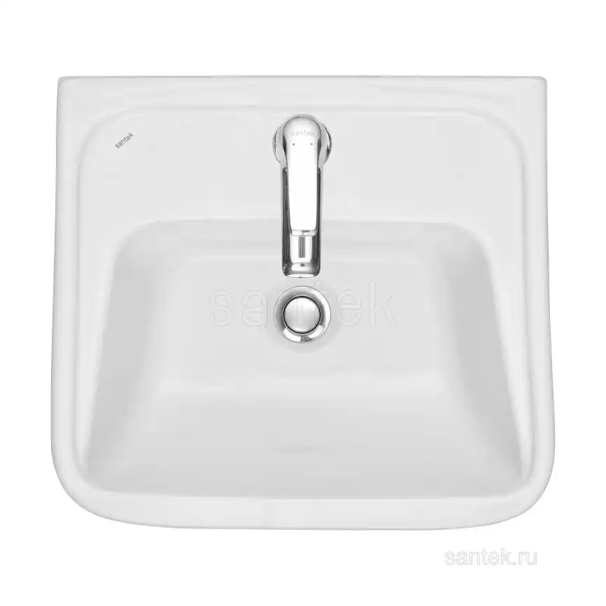 Раковина Santek Лонги 450х420 отверстие под смеситель 1WH501753 фото 3