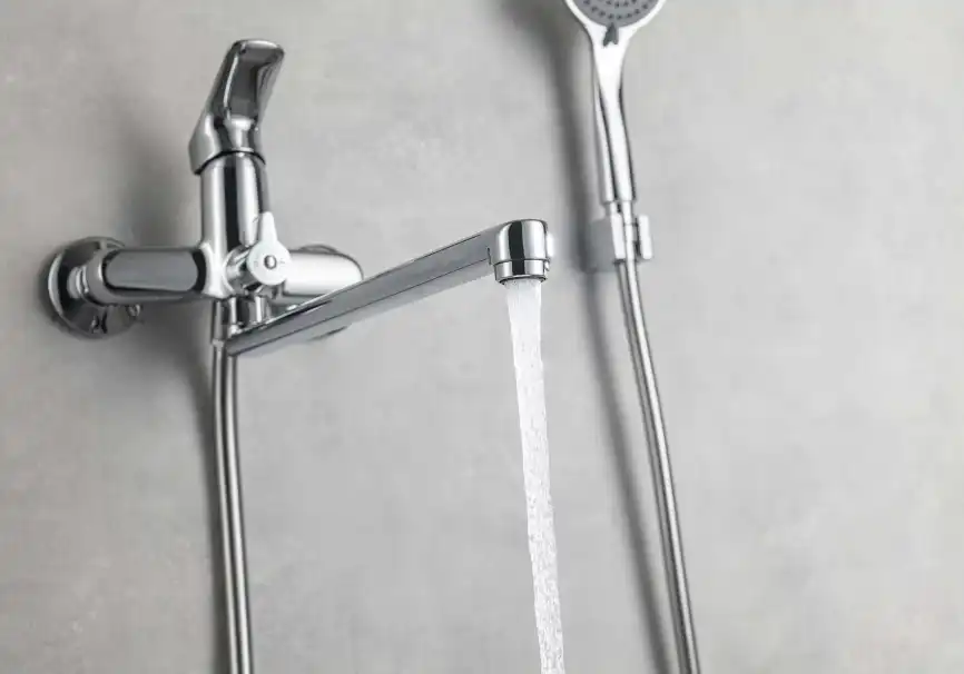 Комплект смесителей для ванны Aquatek Вега AQ1033CR, 3 в 1 однорычажный, Хром фото 8