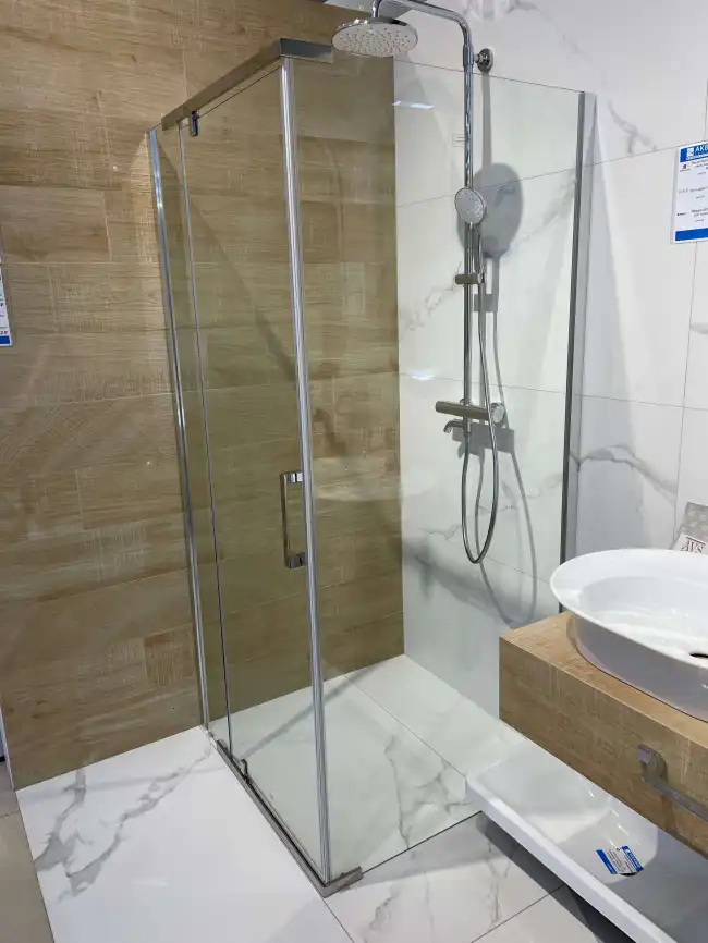 Душевой уголок AVS Фаворит 90x90 профиль хром, стекло прозрачное, 803-0025-195-9090-CR-T фото 15