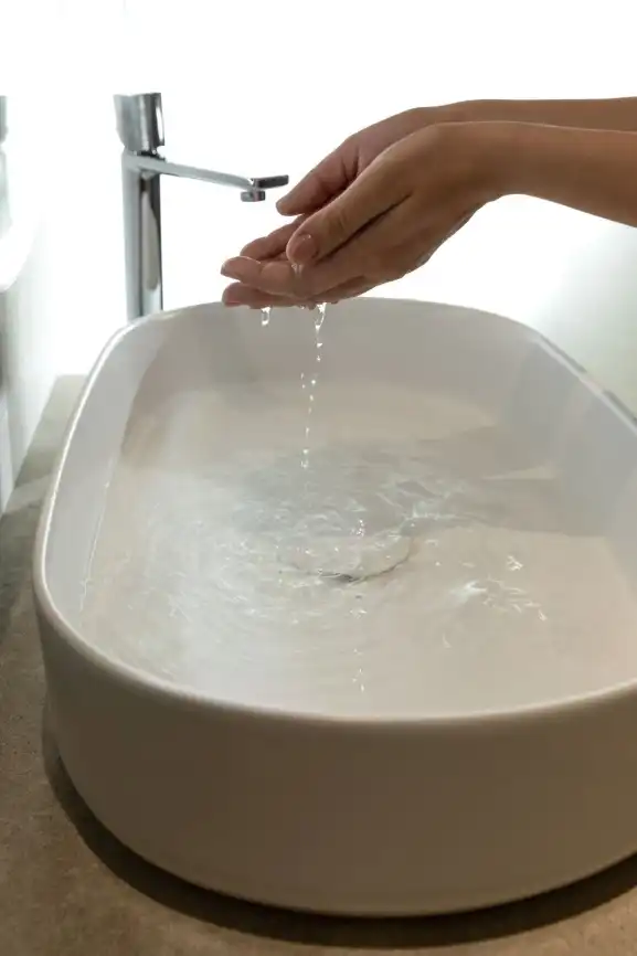 Смеситель для накладной раковины Allen Brau Liberty 5.33002-00, однорычажный, высокий, Хром фото 9