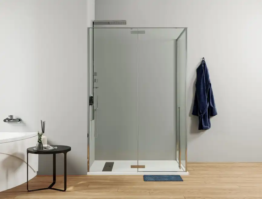 Душевой уголок Allen Brau Fantasy 100x100 3.11002-00 хром фото 8