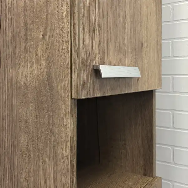 Шкаф-колонна Comforty Никосия 35 Дуб темный, 00-00009554 фото 3