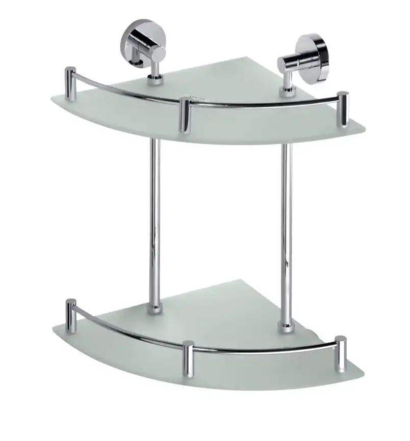 Полочка двойная угловая 27 см BEMETA OMEGA хром 104202142 фото 1