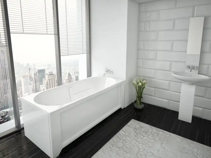 Акриловая ванна Aquatek Лея LEY170-0000021 170x75 с фронтальным экраном фото 3