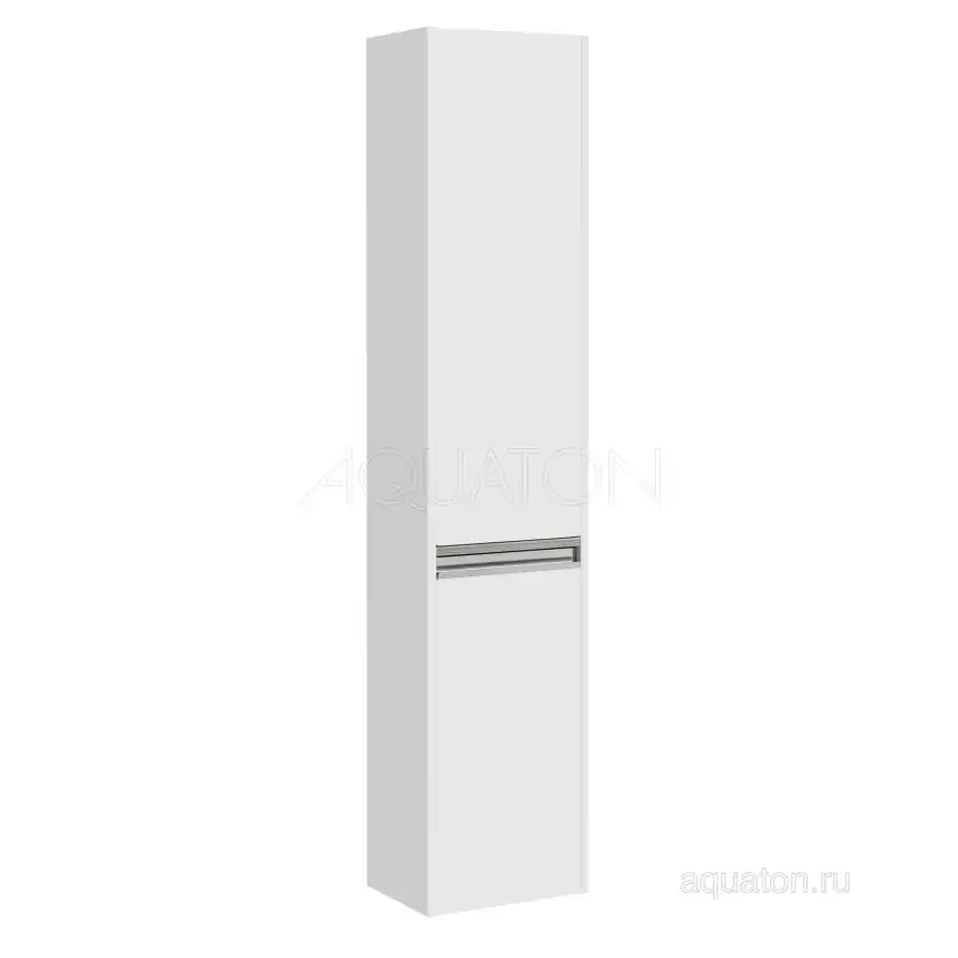 Шкаф-пенал Aquaton Лондри 35 1A236203LH010 подвесной цвет, белый глянец фото 1