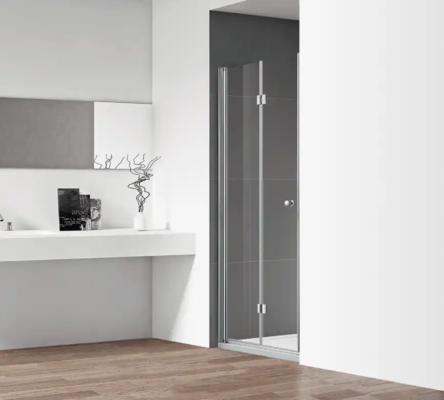 Душевая дверь Cezares ECO 100 см, ECO-O-BS-12-100-C-Cr, профиль Хром, стекло Прозрачное фото 1