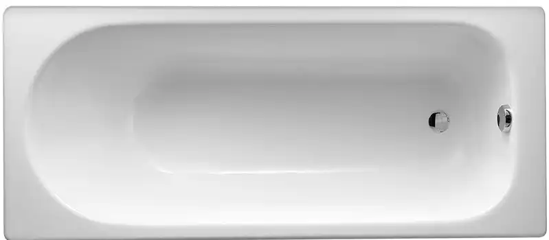 Чугунная ванна Jacob Delafon Soisson 170х70 E2921-00 без антискользящего покрытием, Белая фото 1