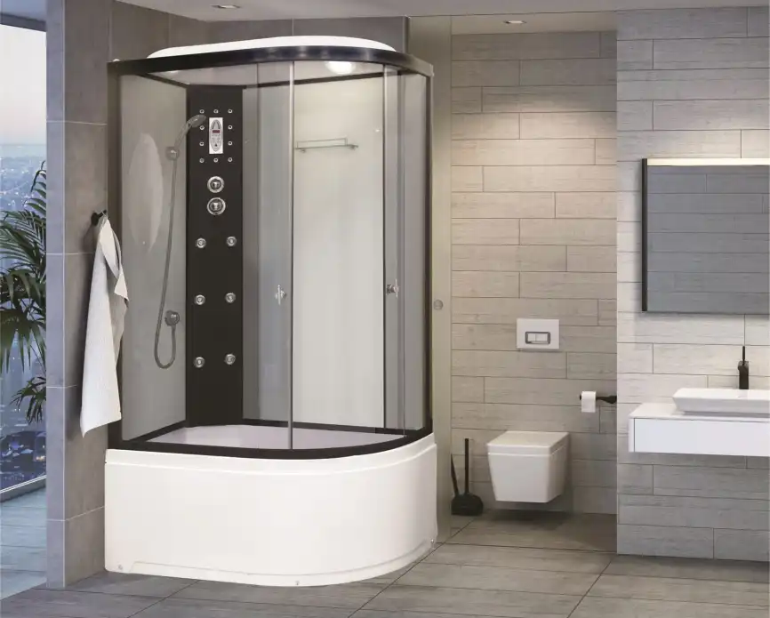 Душевая кабина Niagara Ultra 120х80х220 NG-1910-01L высокий поддон, с гидромассажем фото 1