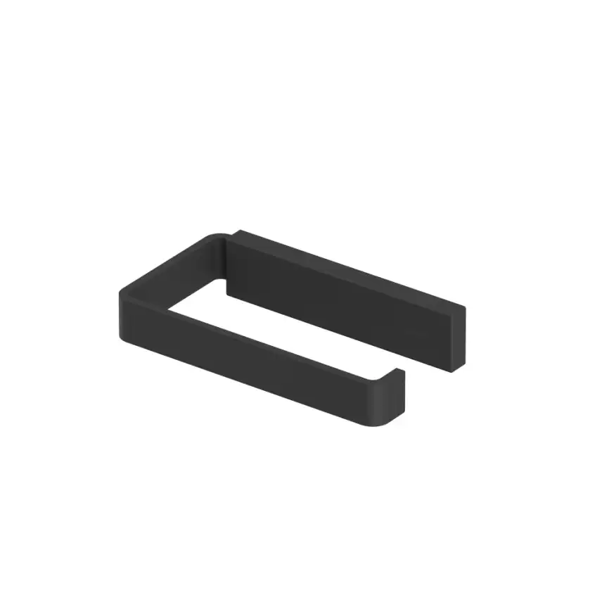 Держатель туалетной бумаги Whitecross CUBO black, CU2460BL, Черный матовый фото 1