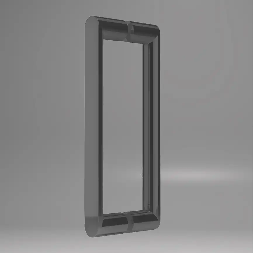 Душевая дверь Vincea Dice 130 VDS-4D130CLGM, раздвижная, профиль вороненая сталь, стекло прозрачное фото 2