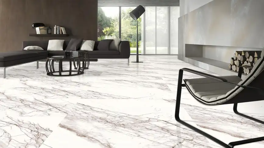 Керамогранит AZARIO MILAN WHITE 60х120 Carving (P4010821120C) фото 6