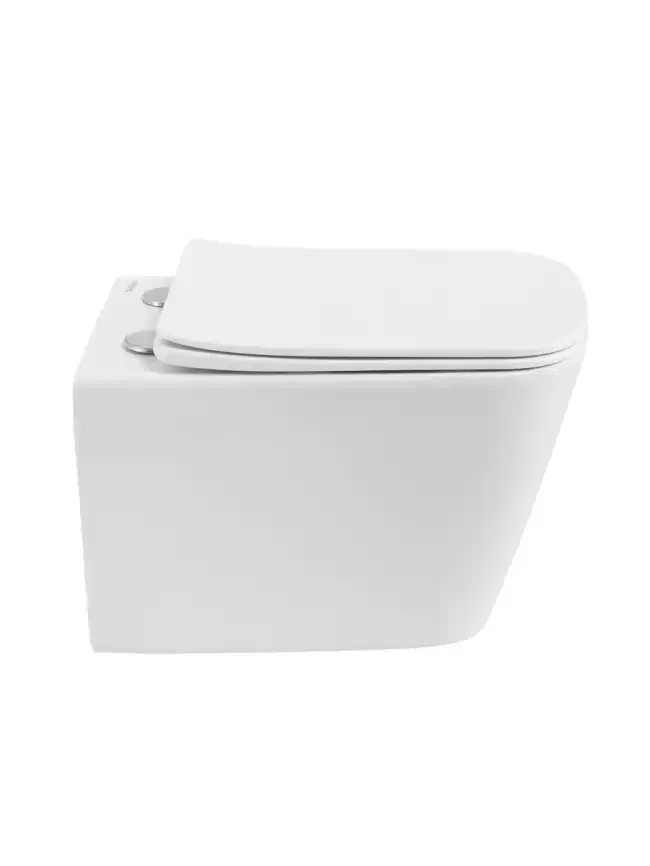 Унитаз подвесной BelBagno KRAFT-TOR BB7106CH-TOR/SC безободковый с сиденьем и смывом TORNADO фото 4