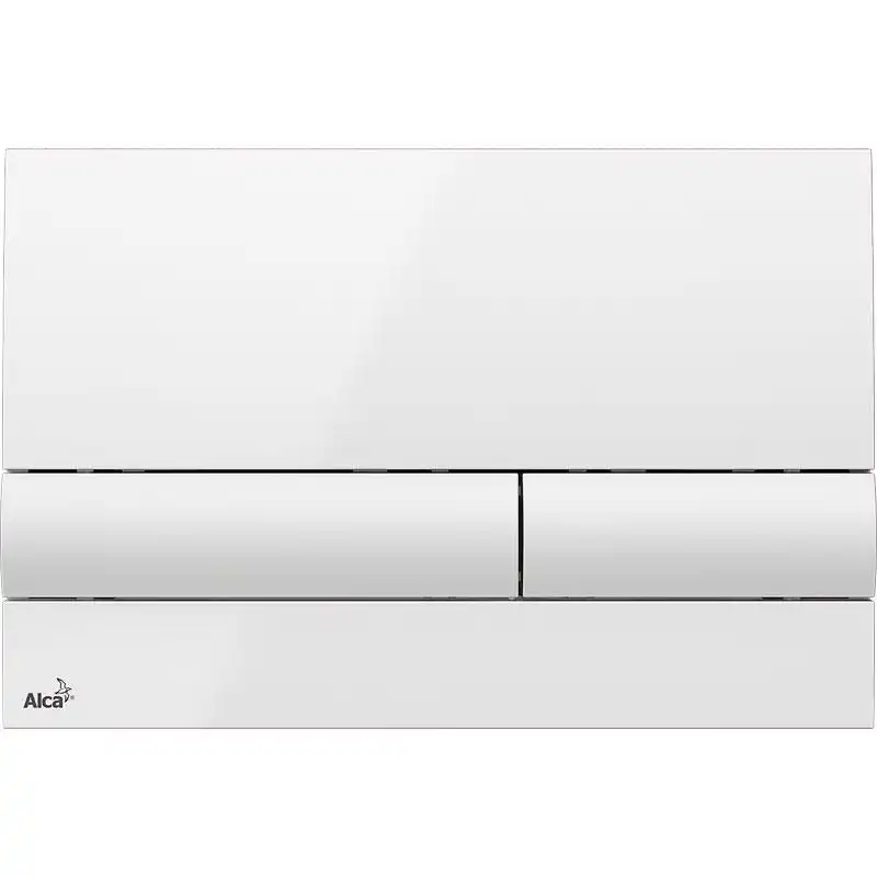 Кнопка смыва Alcaplast M1710 Белая фото 1