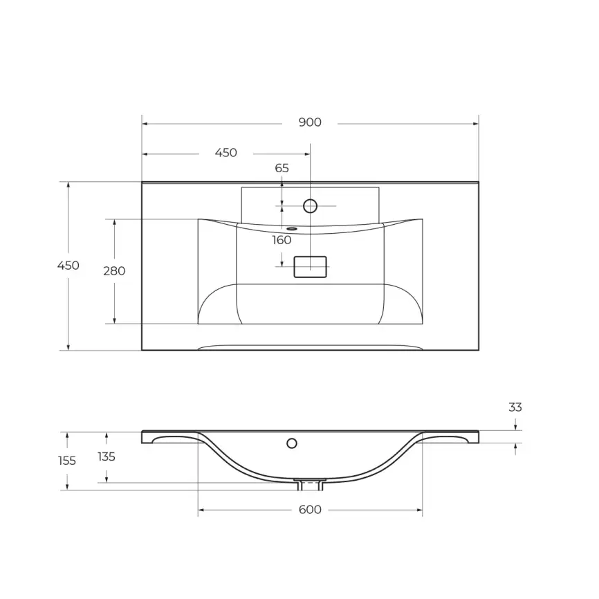 Тумба под раковину BelBagno MARINO-900-2C-PIA-BL-P напольная Bianco Lucido фото 17