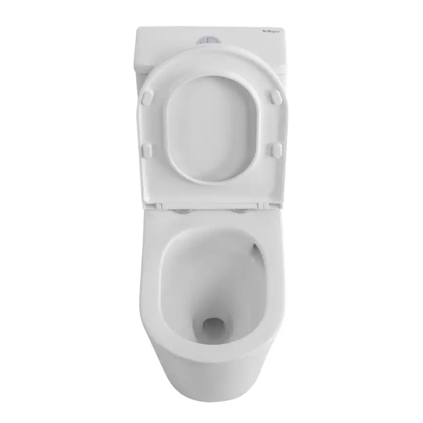 Унитаз-моноблок BelBagno TRE-TOR BB673CP-MN-TOR/SC, безободковый, со смывом Торнадо, с сиденьем микролифт, Белый фото 7
