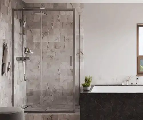 Душевой уголок WasserKRAFT Main 41S 120х90 41S07 профиль Хром стекло Прозрачное фото 4