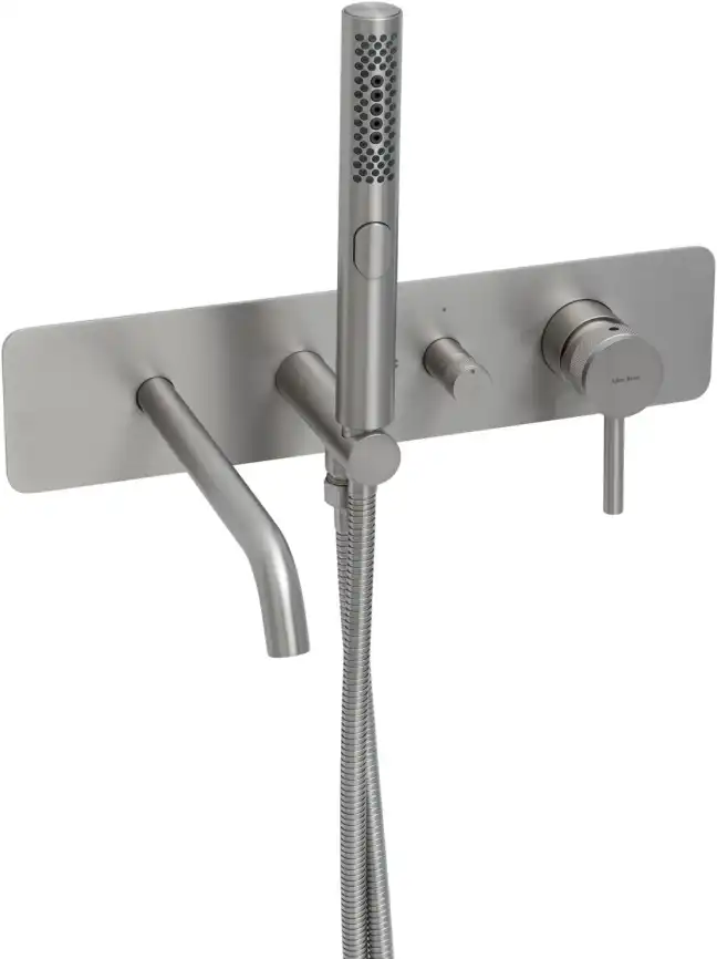 Смеситель для ванны с душем Allen Brau Priority 5.31A06-BN встраиваемый, с внутренней частью, Никель фото 7