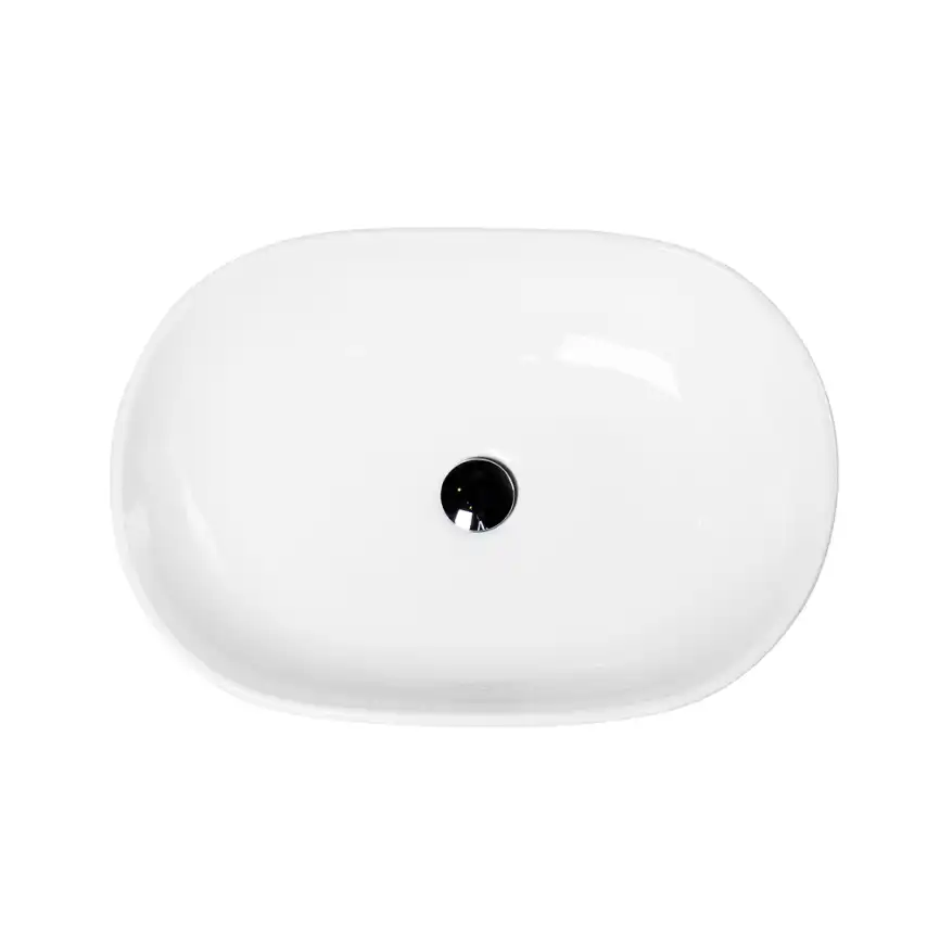Раковина накладная BelBagno 595х415х140 BB1084, цвет Белый фото 2