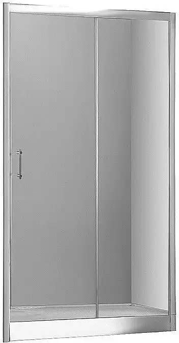 Душевая дверь Aquanet Alfa 120 см, NAA6121 1200, профиль Хром, стекло Прозрачное фото 3