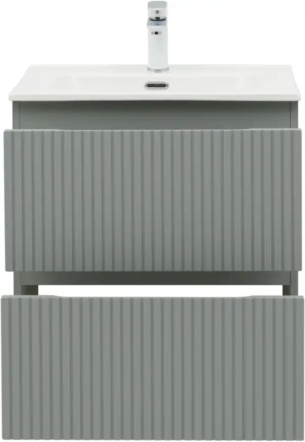 Тумба под раковину Aquanet Джейн (Flat) 60 мисти грин 335432 фото 7