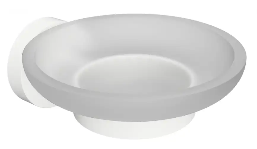 Мыльница 5,5 см BEMETA WHITE Белая матовая 104108044 фото 1