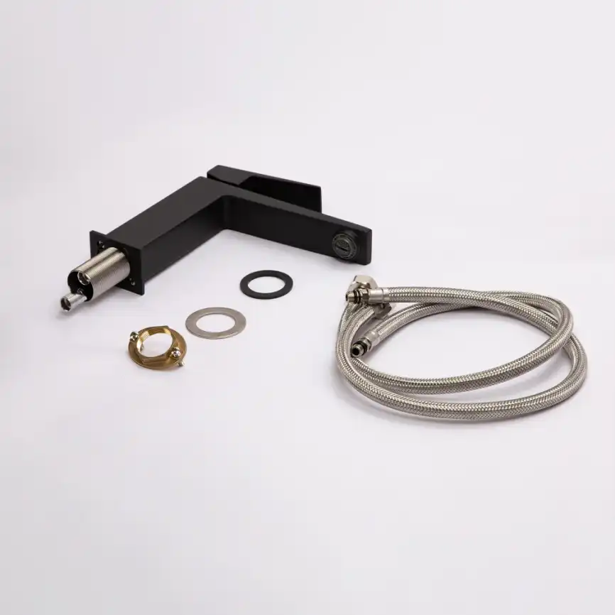 Смесители для раковины AVS NEW CUBE 811-250-MB, черный матовый фото 10