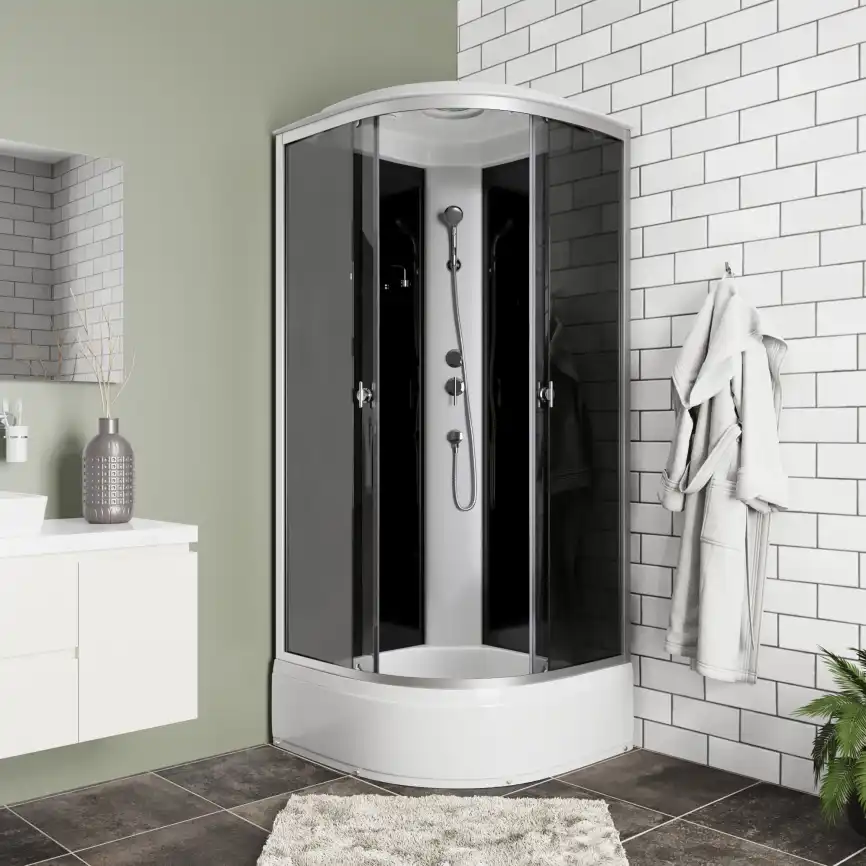 Душевая кабина Niagara Eco 90х90х215 E90/26/TN средний поддон, без гидромассажа фото 3