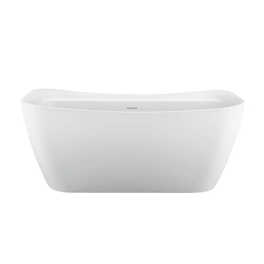 Акриловая отдельностоящая ванна Aquatek Амадео 170х78 см, AQ-197778, белая глянцевая фото 1
