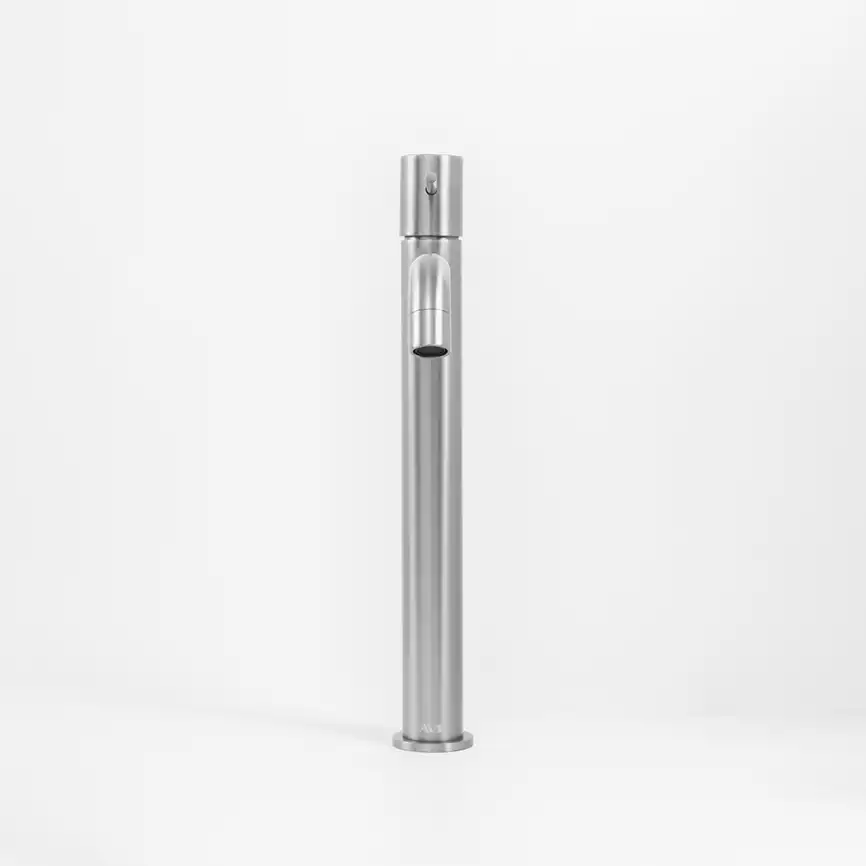 Смеситель для раковины AVS Slimmer 811-101-BN высокий, брашированный никель фото 5
